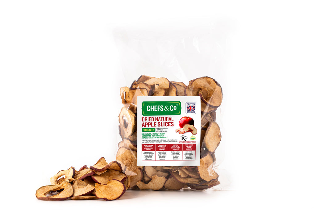 CHEFS & CO Natural Dried Apple Slices 250g