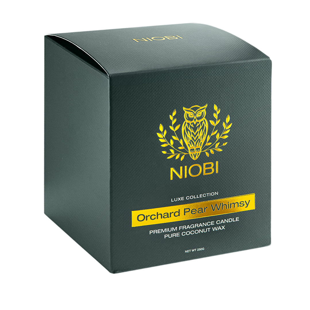 NIOBI Orchard Pear Whimsy Luxury Scented Candle 250g