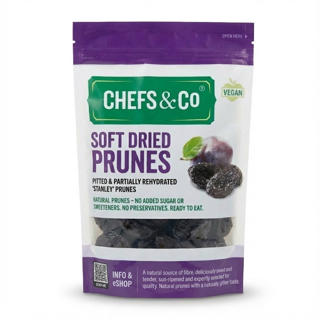 CHEFS & CO Pitted Soft Dried Prunes