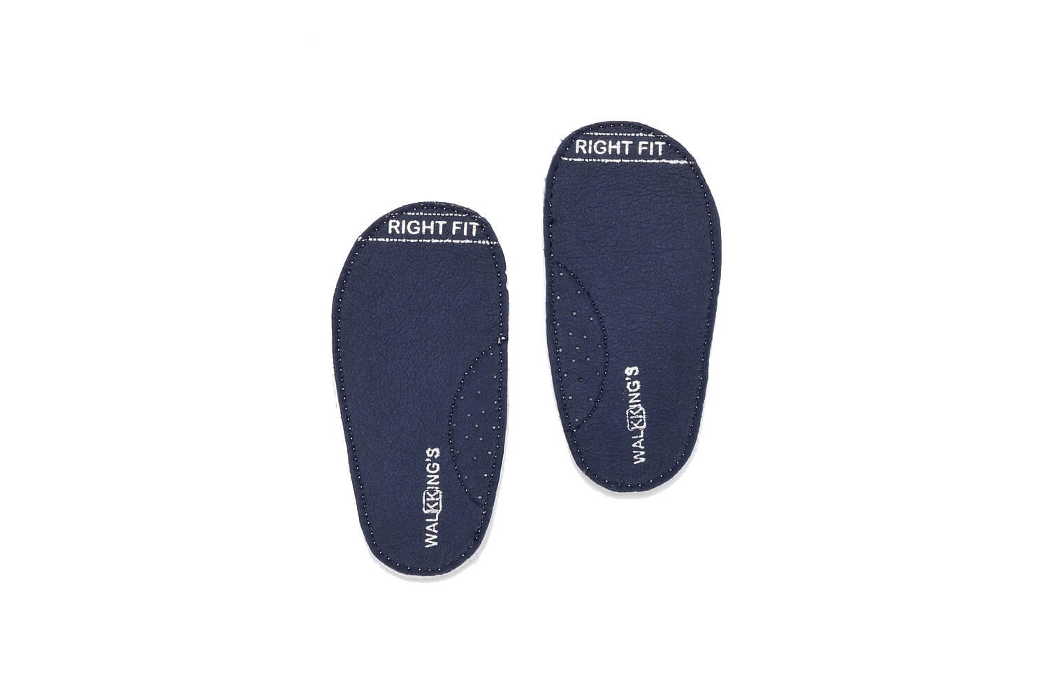 Walkking's Unisex Babies' Zip Around Walking Baby Shoes Navy Blue