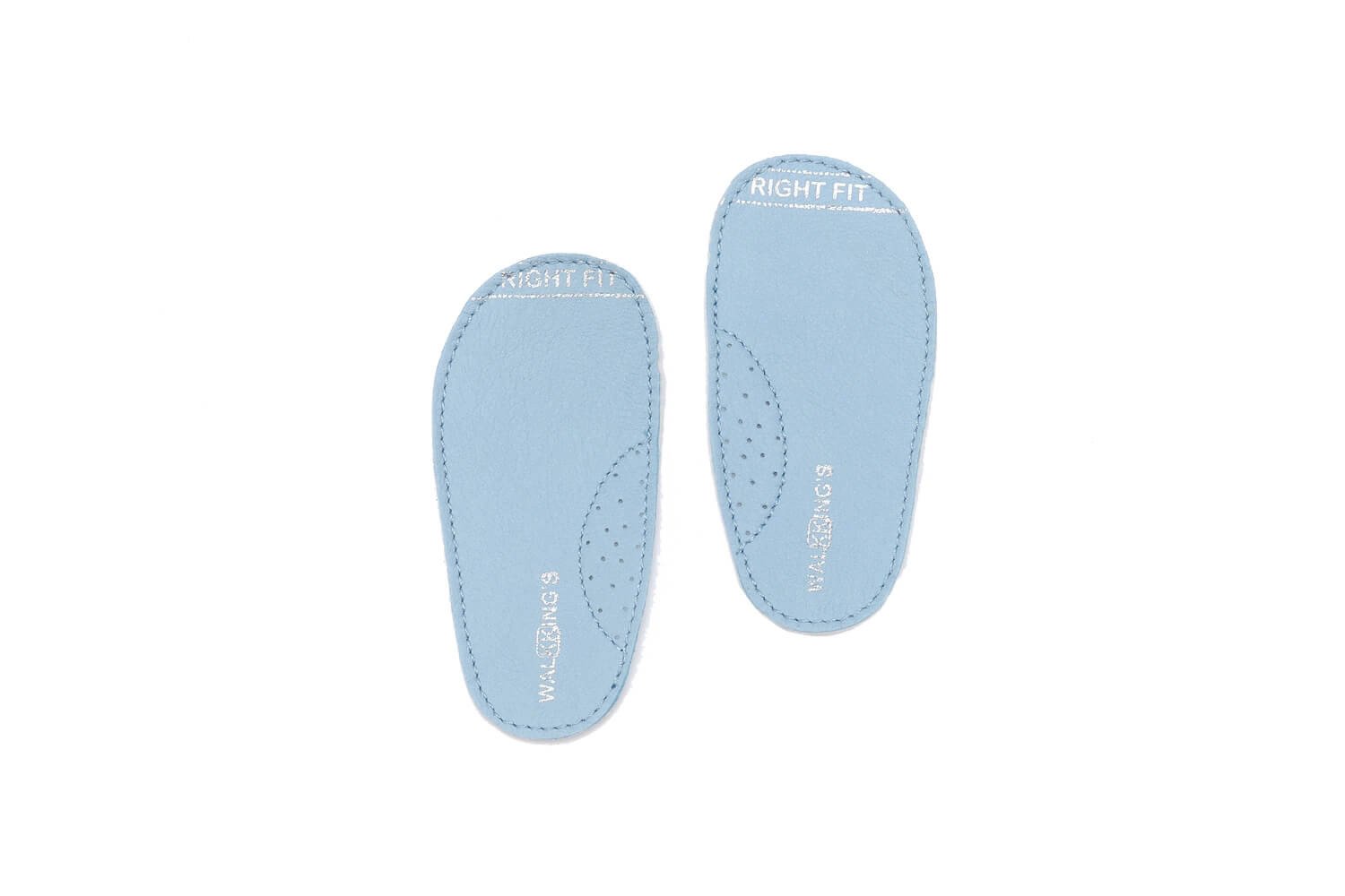 Walkking's Unisex Babies' Zip Around Walking Baby Shoes Light Up Blue
