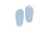 Walkking's Unisex Babies' Zip Around Walking Baby Shoes Light Up Blue
